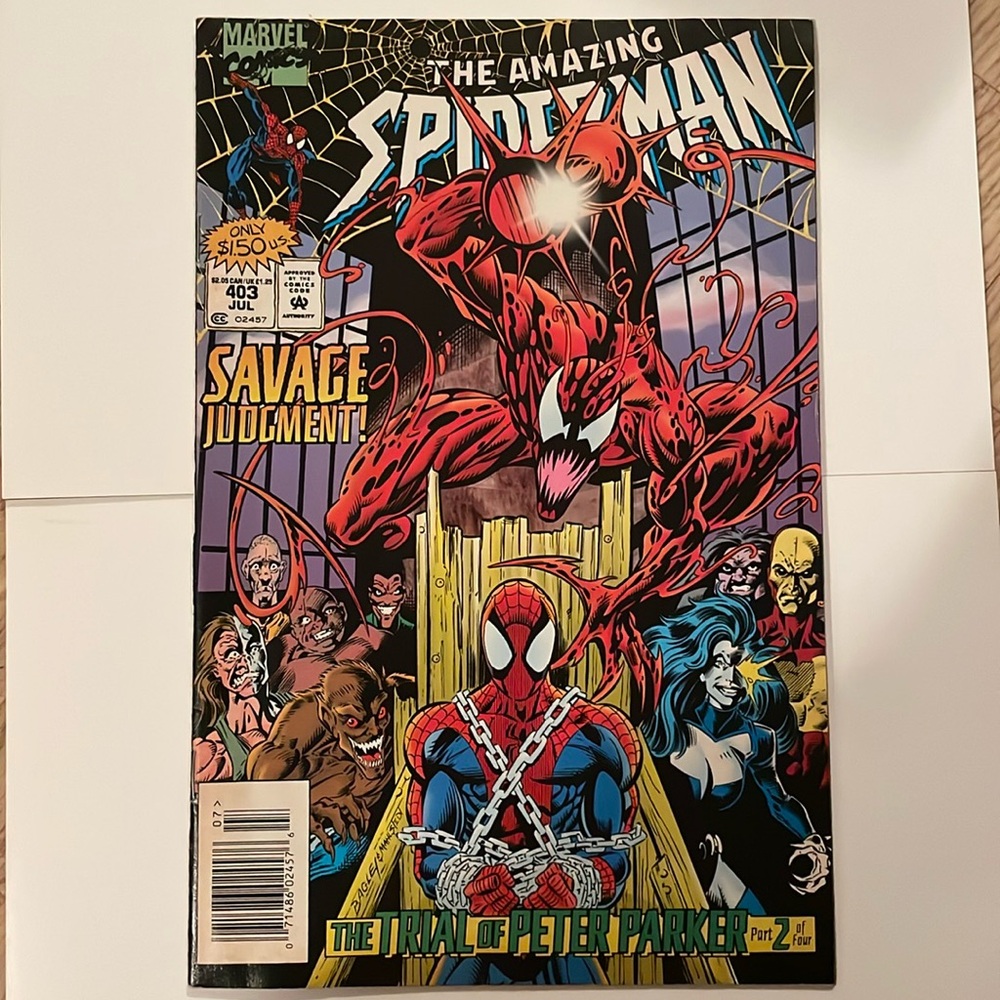 Assorted Spider-Man comic books (10pc)